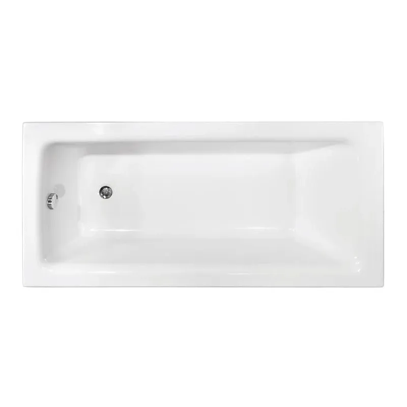 Vanna, iebūvējams Besco Piramida Talia WAT-100-PK, 100 cm x 70 cm x 41.5 cm, taisnstūris, balta krās.