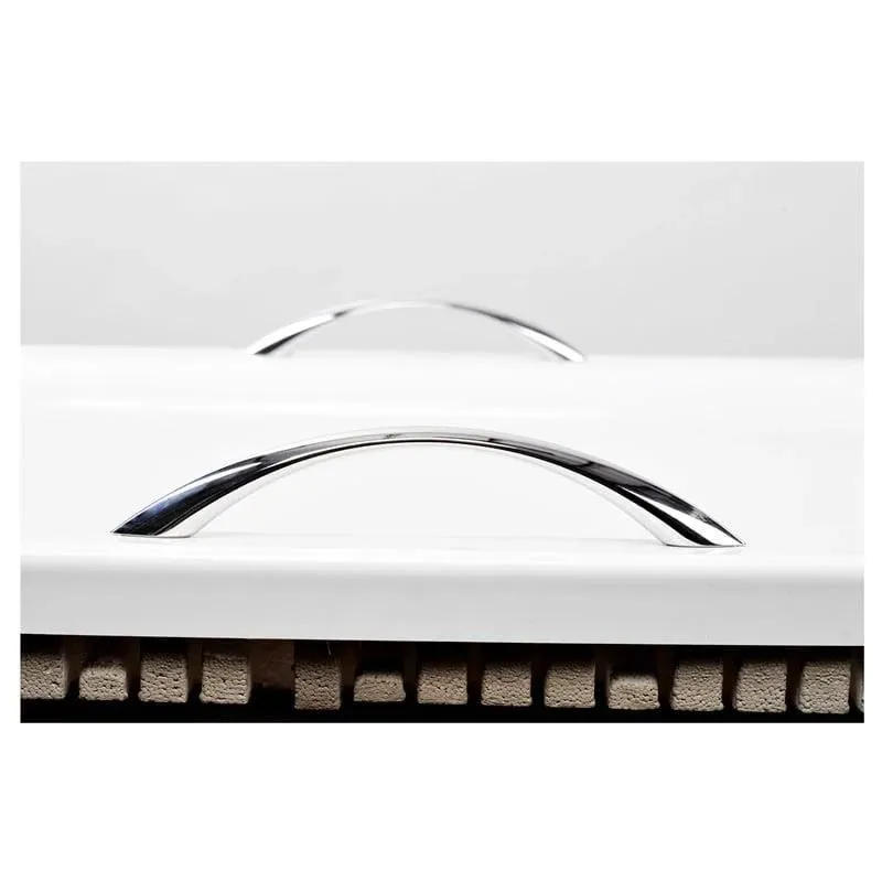 Vanna, iebūvējams Besco Piramida Talia WAT-100-PK, 100 cm x 70 cm x 41.5 cm, taisnstūris, balta krās.