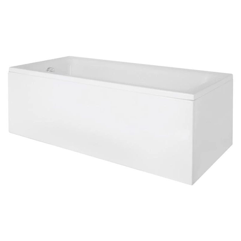 Vannas sānu panelis Piramida Talia Oat 100cm. balts