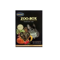 Pašaras šinšiloms Megan Zoo-Box Premium Line. 500 gr