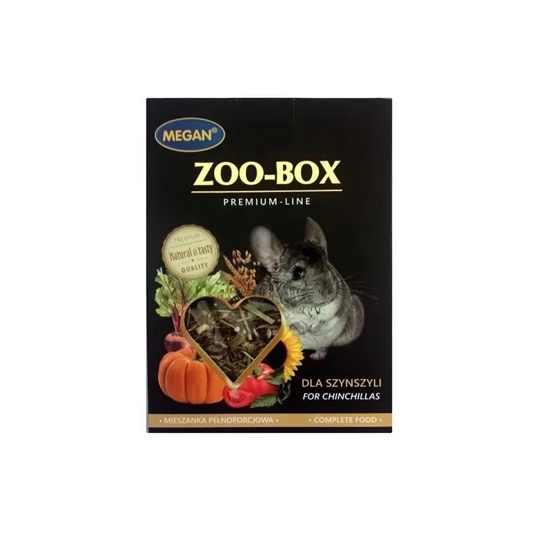 Barība grauzējiem Megan, šinšilām, 0.500 kg