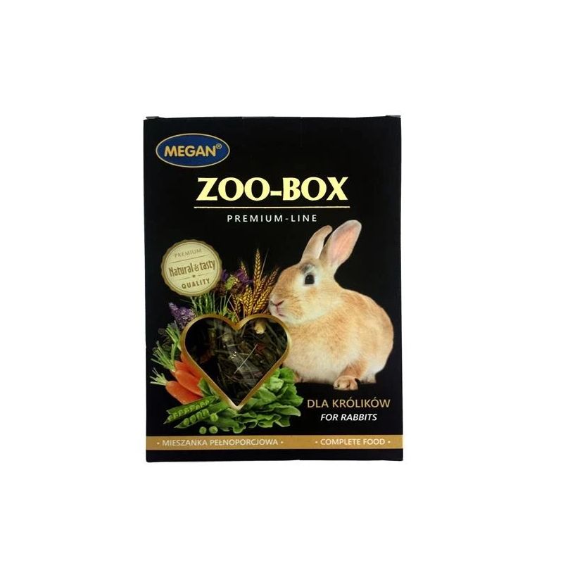 Pašaras triušiams Megan Zoo-Box. 420 gr
