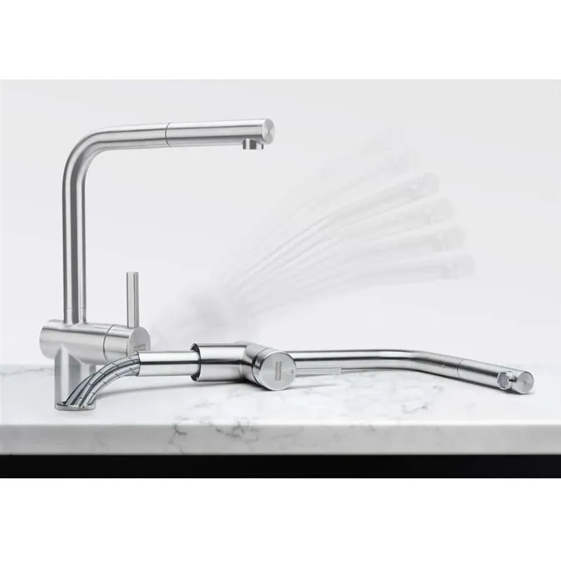 Virtuves jaucējkrāns Franke Atlas Neo Window, nerūsējošā tērauda