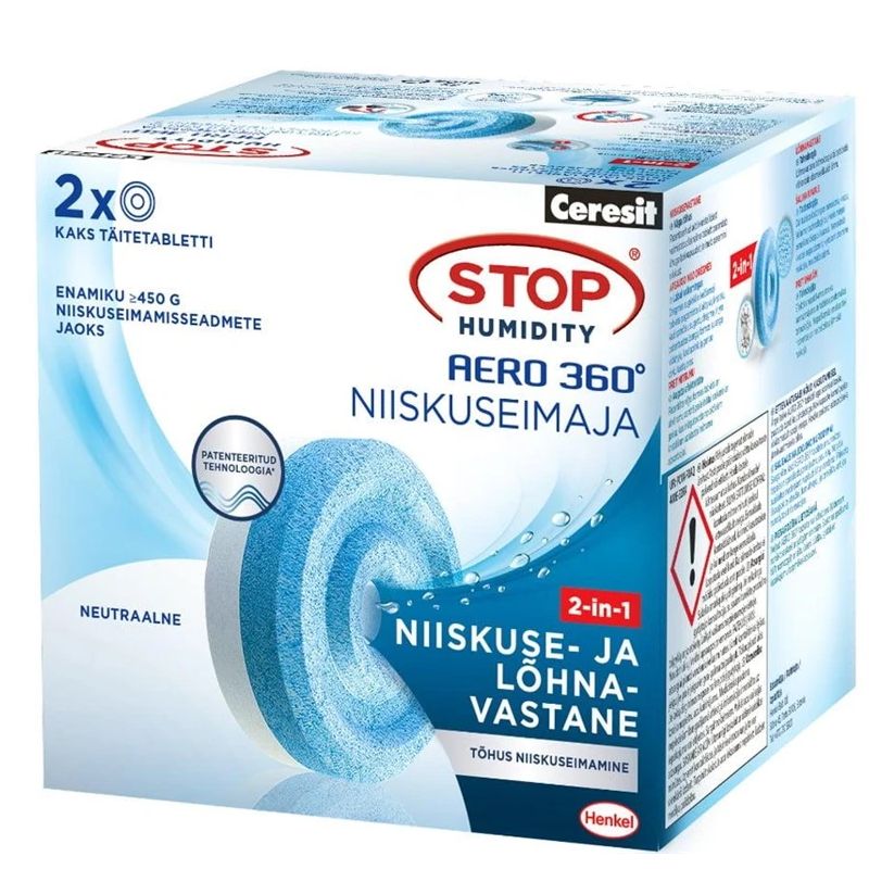 Mitruma uzsūcēja tabletes Ceresit 20 m². 900 g