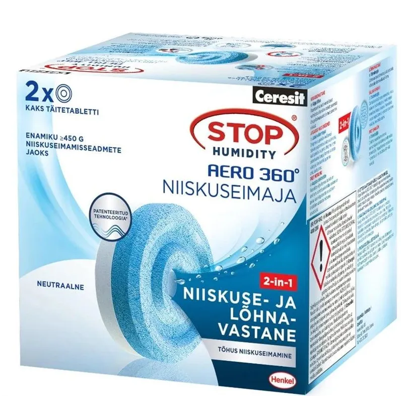 Mitruma absorbenta papildināšana Ceresit 51078526, neitrāla, 20 m², 900 g