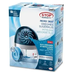 Ceresit Stop Humidity Aero 360 Moisture Collector ,Device, + Tablet 450 g, Blue-Gray