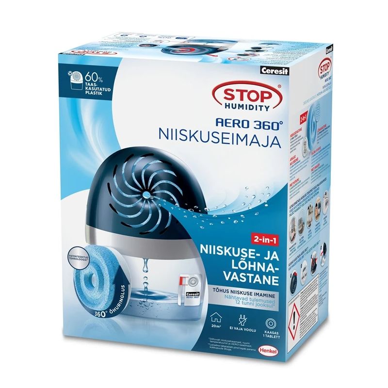 Mitruma absorbētājs aero 360° device 450