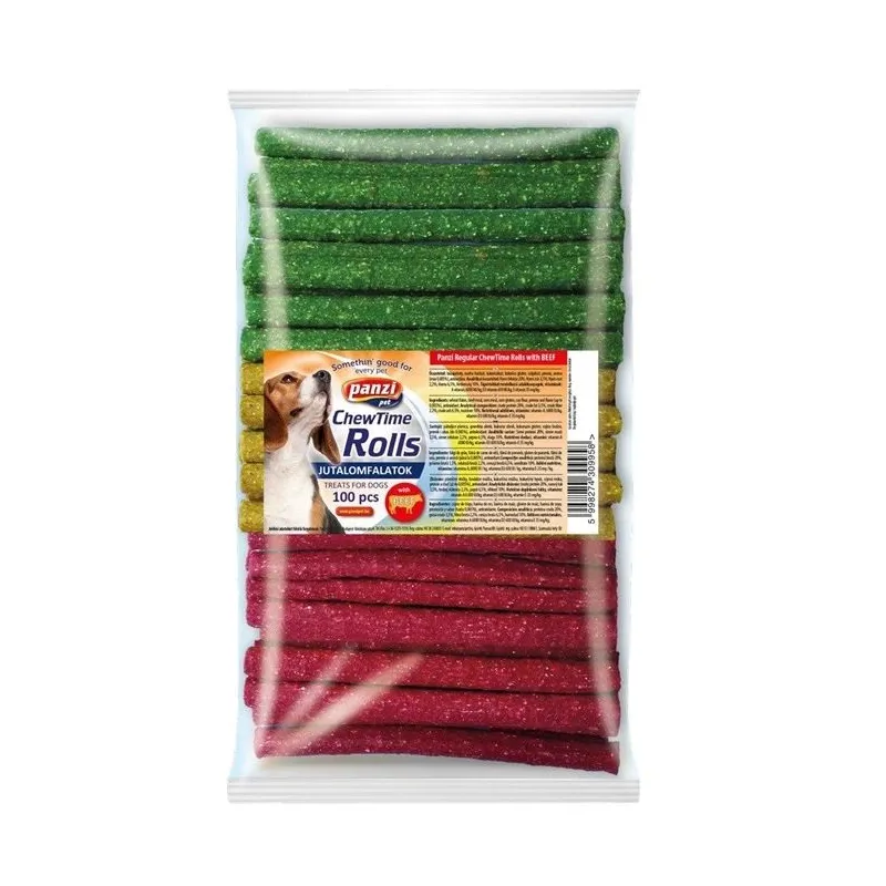 Gardums suņiem Panzi Chew time rolls, 1.1 kg