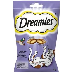 Dreamies Cat Treats with Duck, 60 gr