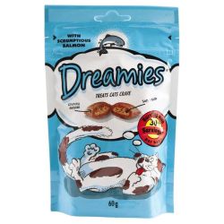 Dainty for cats dreamies with salmon 60g