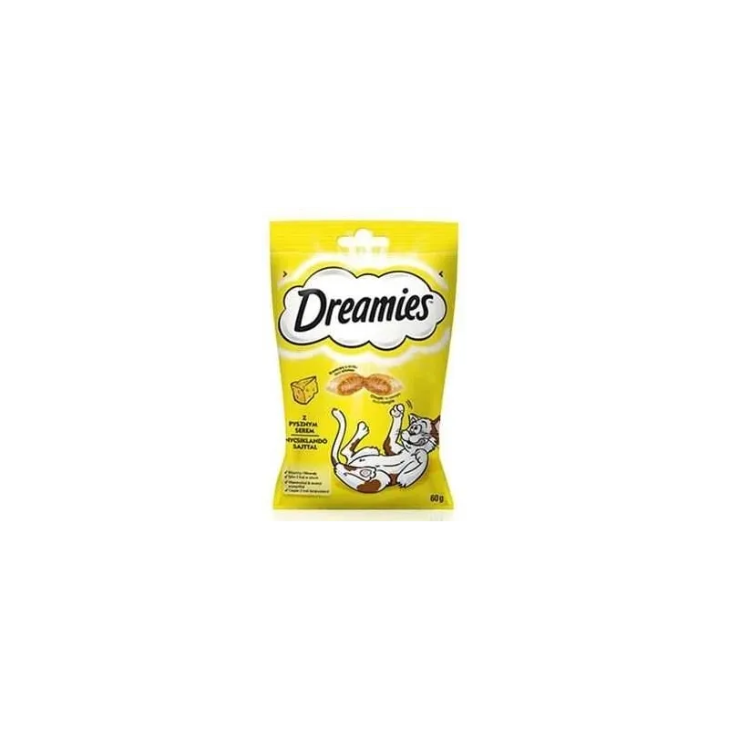 Kārumi kaķiem Dreamies Snacks, siers, 0.06 kg