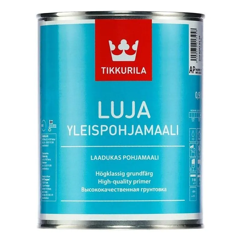 Grunts Tikkurila Luja, balta, 0.9 l