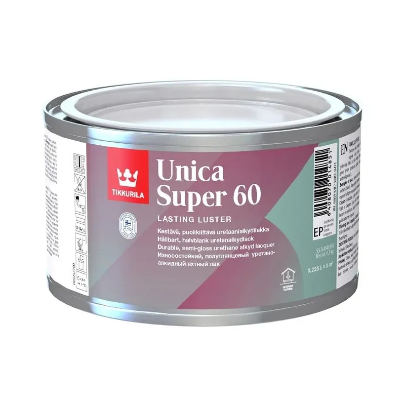 Laka, pus-matēts Tikkurila Unica Super 60, 0.225 l