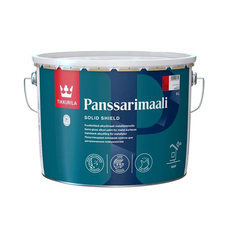 Krāsa jumtiem panssarimaali 9.0l c-bāze