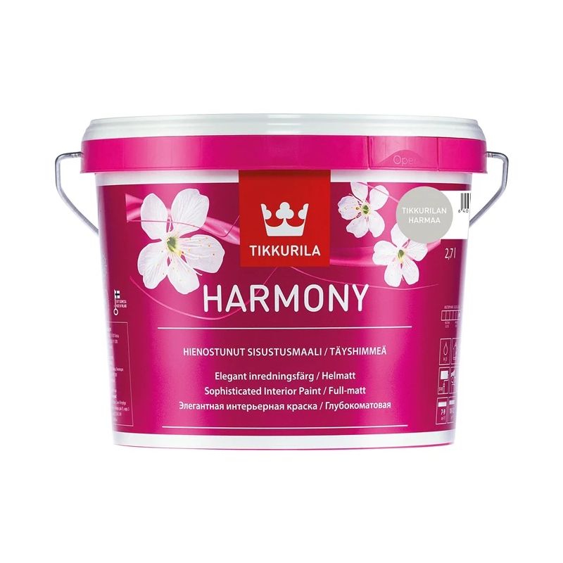 Krāsa sienām un griestiem harmony c 2.7l