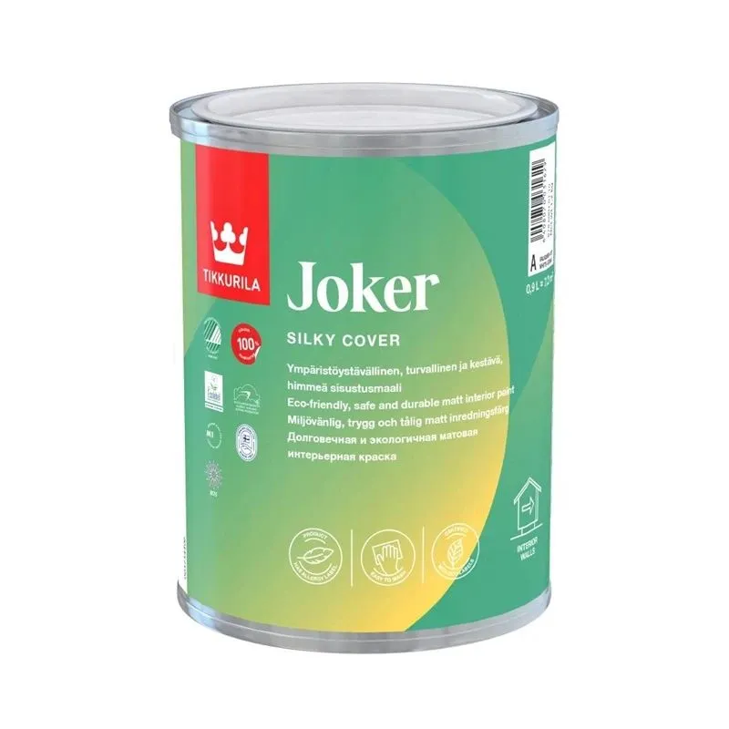 Krāsa Tikkurila Joker, balta, 0.9 l