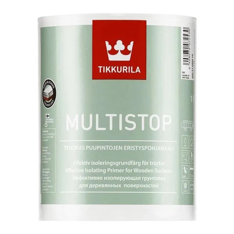 Gruntas Tikkurila Multistop, balta sp., 1 l