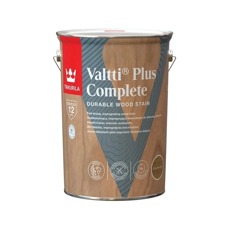 Koksnes impregnants Tikkurila Valtti Plus Complete, ozola, 5 l