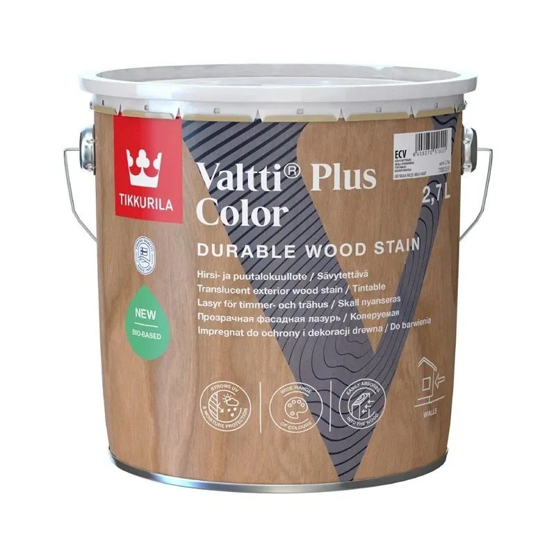 Koksnes impregnants Tikkurila Valtti Plus Color ECV, 2.7 l