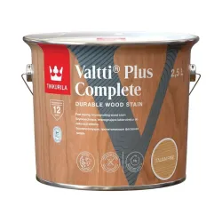 Puidu immutusvahend Tikkurila Valtti Plus Complete, hele pruun v.-itaalia mänd, 2.5 l