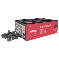 Saunas mazie akmeņi HARVIA 20kg , d 10 cm,