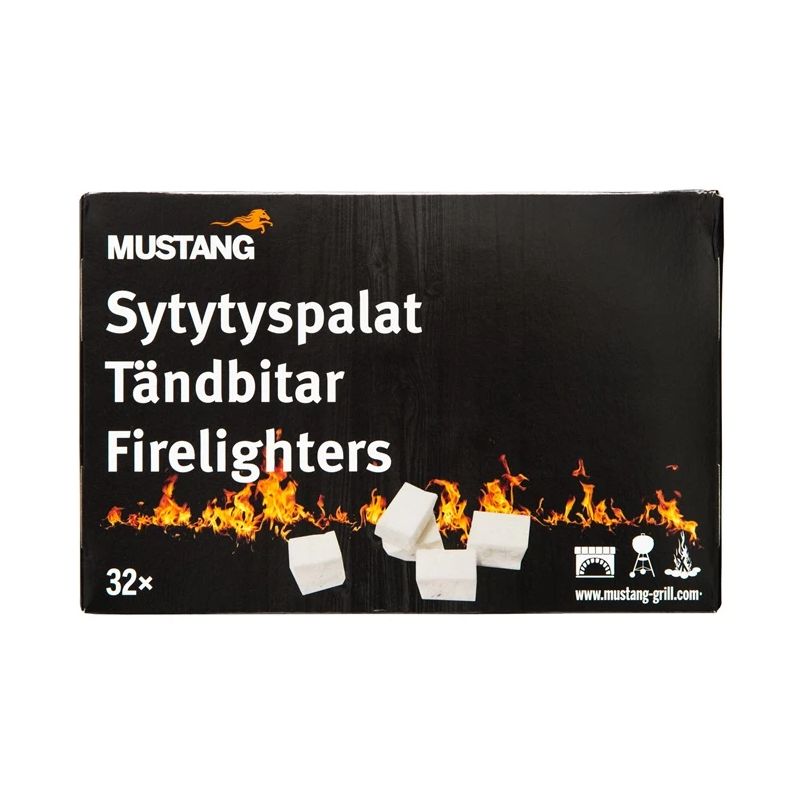 Uguns aizdedzes balti MUSTANG 32 gab.