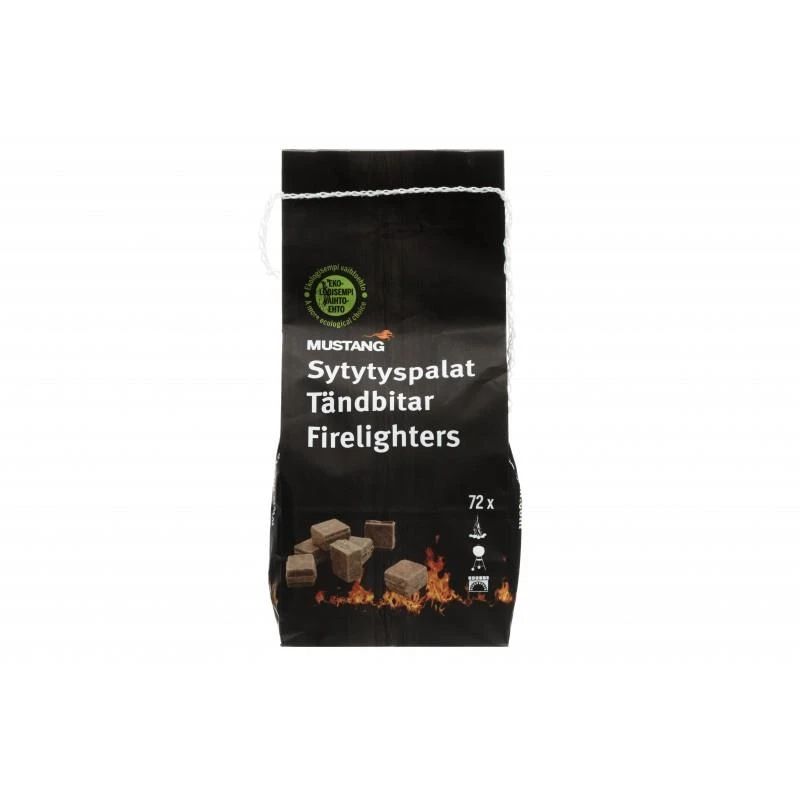 Iekurs kubiciņos MUSTANG eko 72 gab