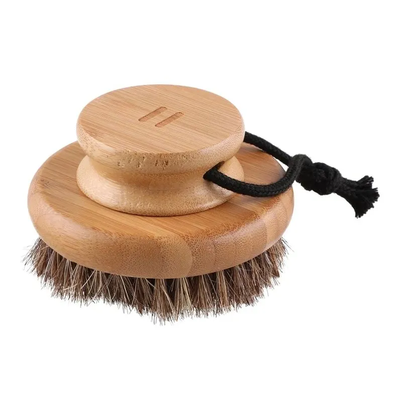 Pirts birste Rento, koks, 9.5 x 9.5 cm, brūna krās.