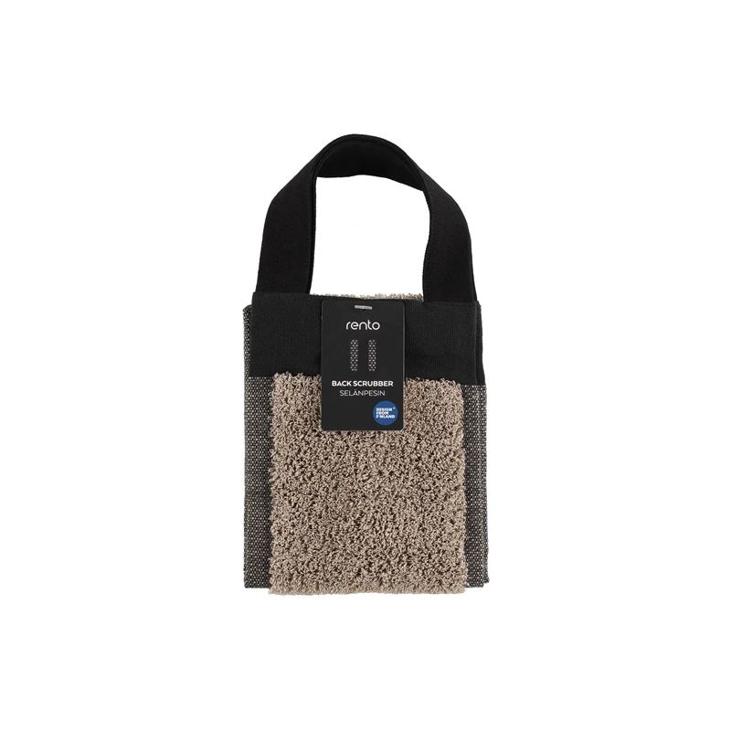 Masāžas sūkli Rento. kokvilna-lins. 70 x 14 cm. brūna