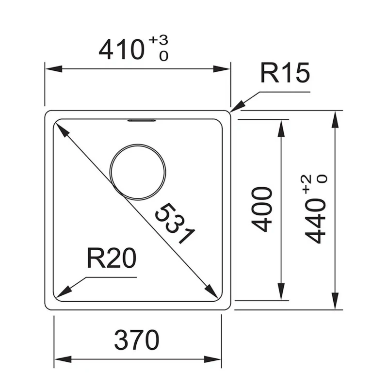 Izlietne granīta mrg 110-37