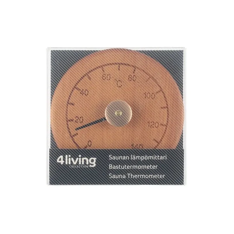 Saunas termometrs 4Living, alkšņa