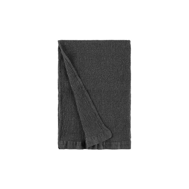 Sauna dvielis Rento Kenno.180 x 90 cm. melna-pelēka