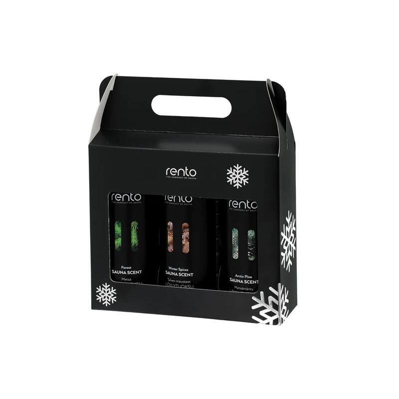 Pirts aromātu komplekts RENTO LIMITED EDITION. 3 × 400 ml