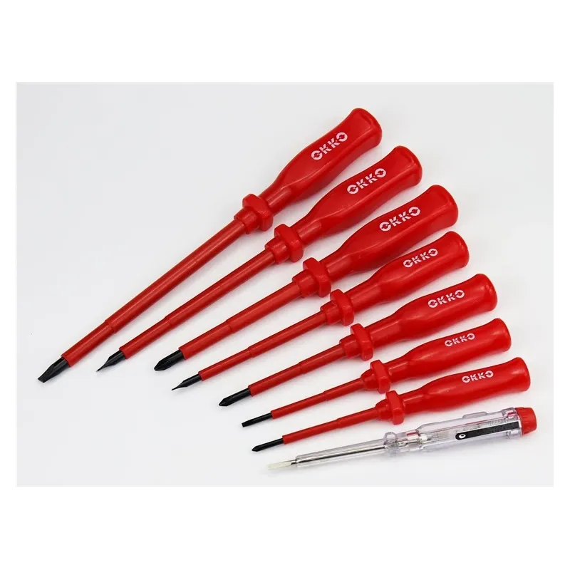 Skrūvgriežu komplekts Okko YF-20301, izolācija, 29.5 cm, 8 gab.