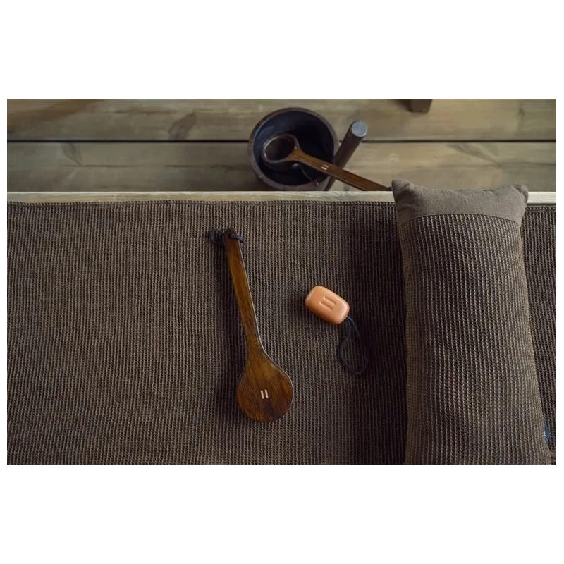 Saunos šepetys Rento Dark bamboo, bambukas, 37 x 10.5 cm, ruda sp.