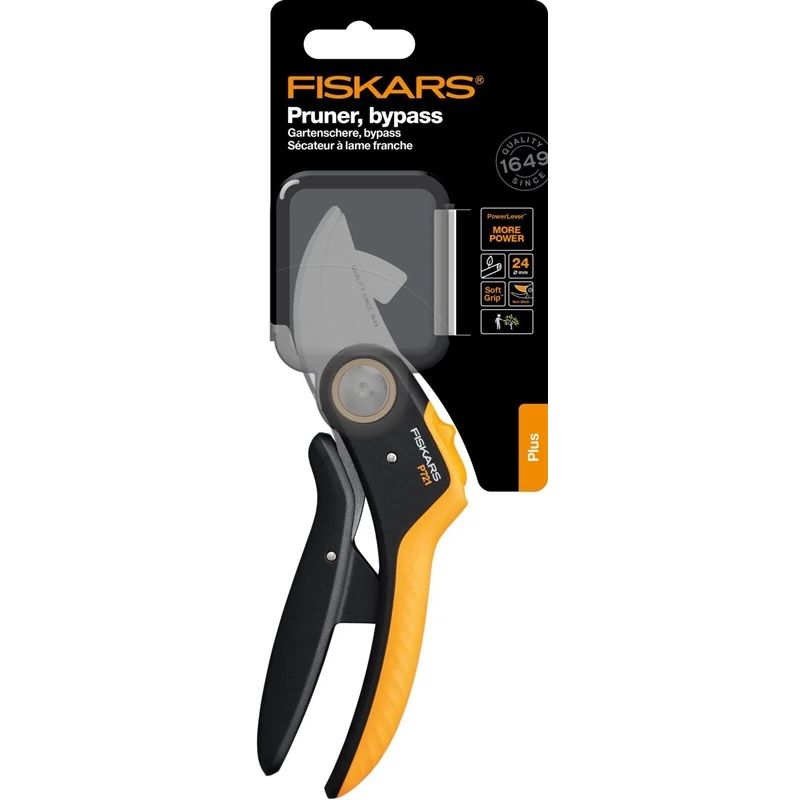 Fiskars Plus PowerLever P721 dārza grieznes ,bypass,