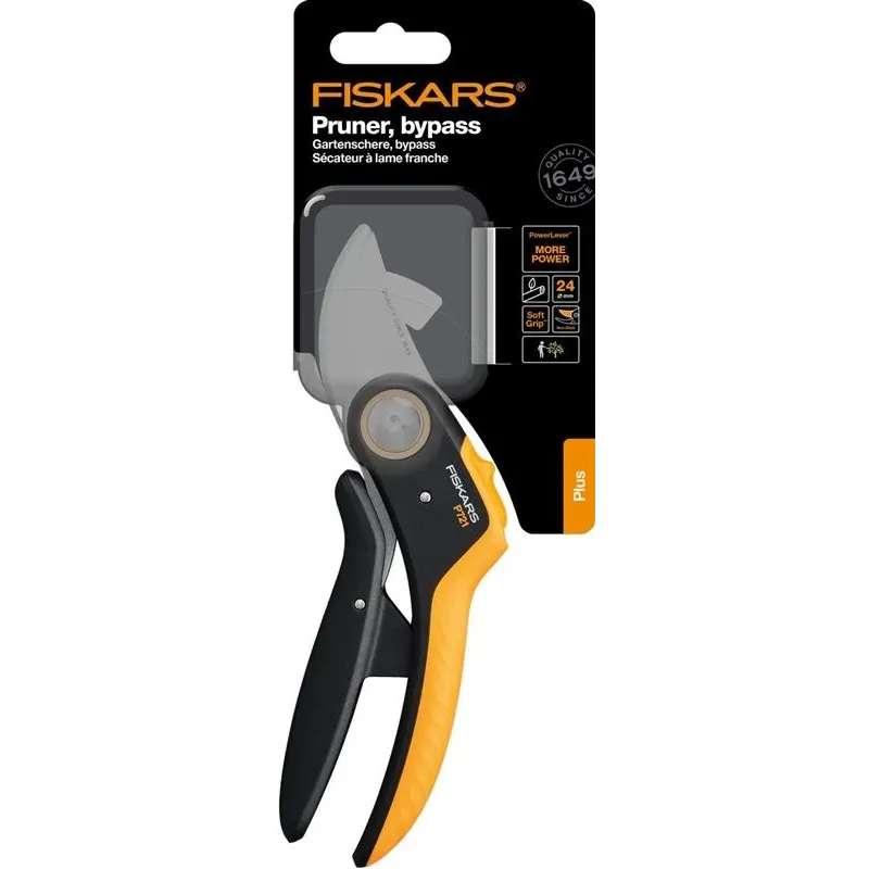 Grieznes zaļie zari Fiskars Power-Lever P721, 20 cm