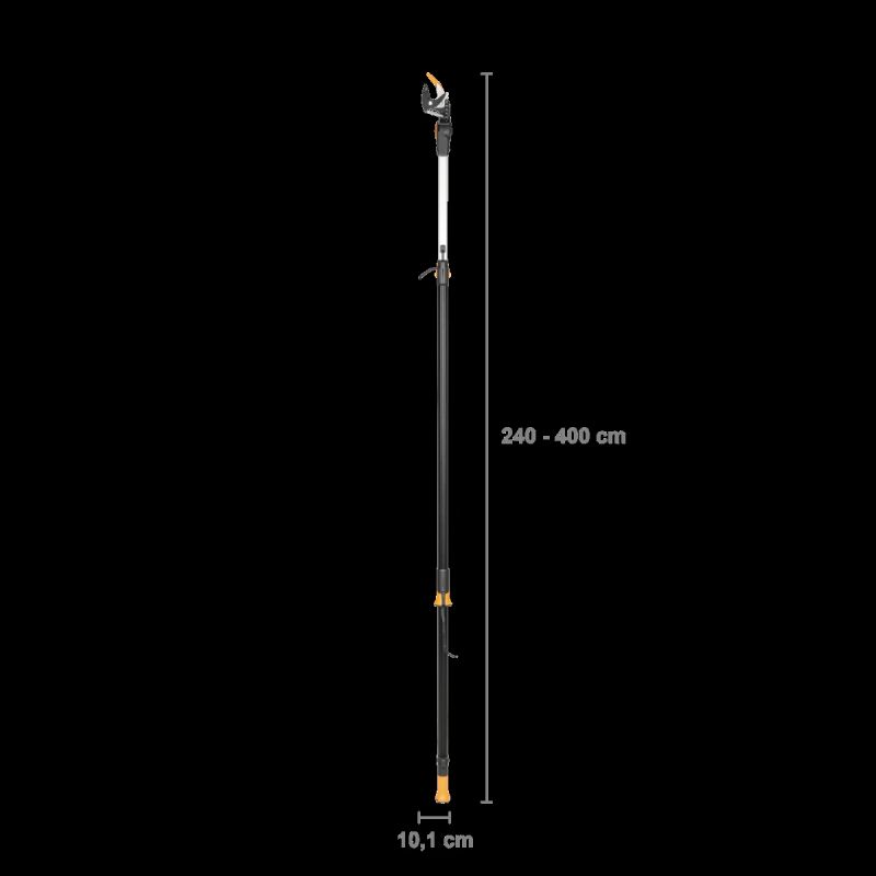 Fiskars PowerGear X teleskopiskais zaru griezējs UPX86
