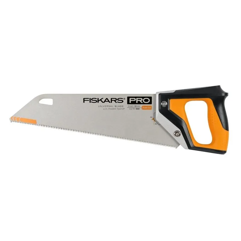 Rokas zāģis kokam Fiskars 1062930, koks, polivinilhlorīds ,pvc,, lamināts, 380 mm