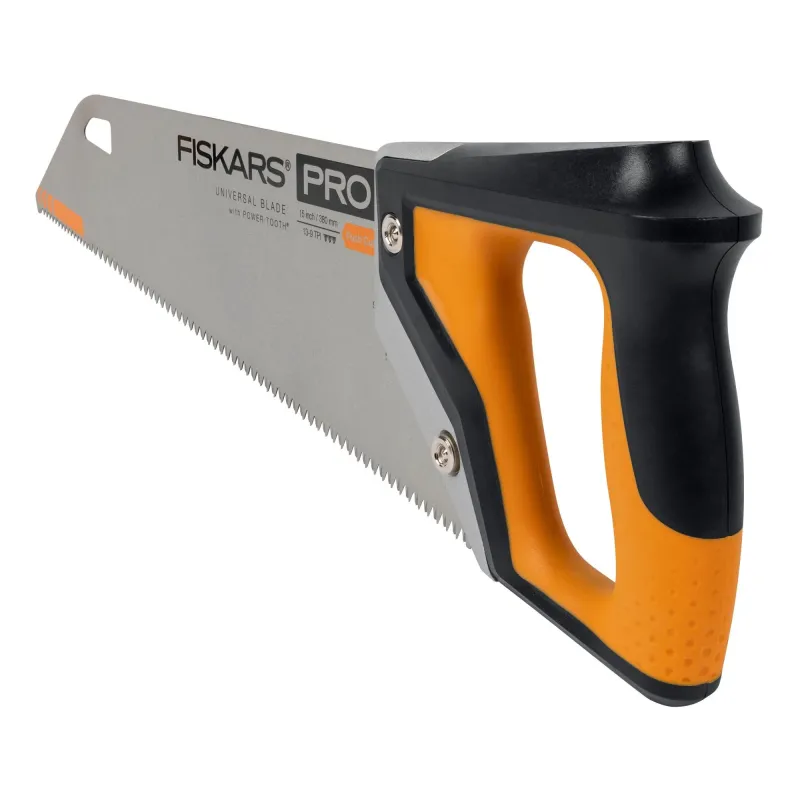 Rokas zāģis kokam Fiskars 1062930, koks, polivinilhlorīds ,pvc,, lamināts, 380 mm