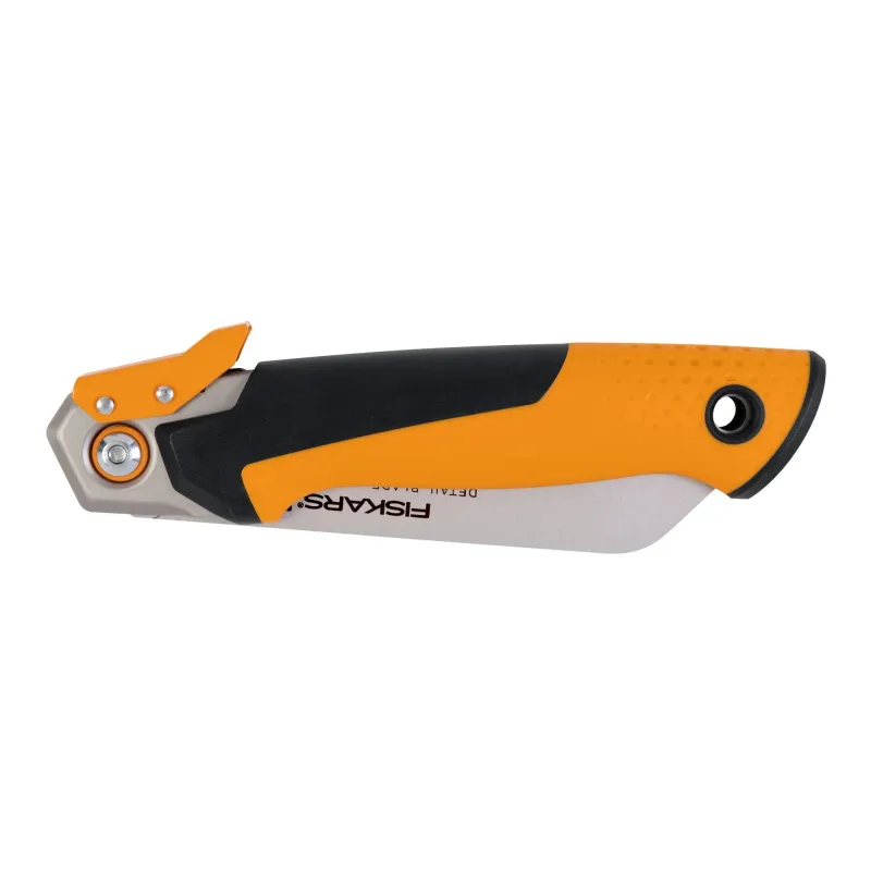 Fiskars PowerTooth Folding Hand Saw 15 cm, 19 TPI ,1062932,