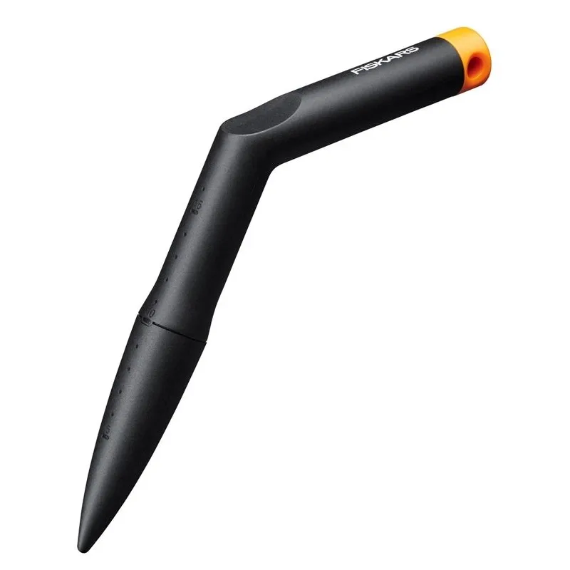 Stādīšanas instruments Fiskars 1057080, 262 mm, plastmasa, melna krās.-oranža krās.