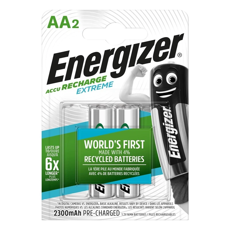 Baterijas lād energizer ex aa2300mah2gab