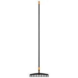 Solid universal garden rake
