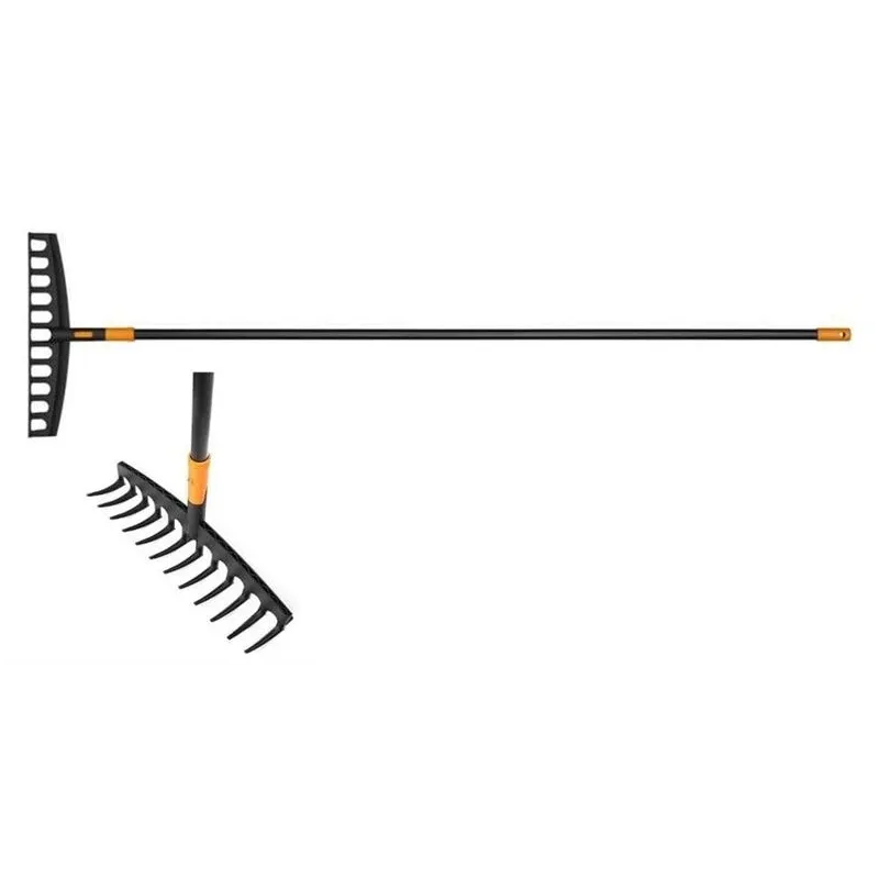 Grābeklis universāls Fiskars Solid 135066-1003466, ar kātu, 1640 mm, melna krās.-oranža krās.