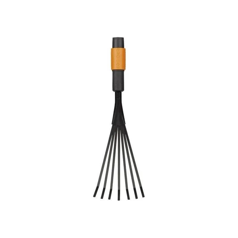 Grėblys vėduoklinis Fiskars QuickFit Flower 135552, be koto, 320 mm
