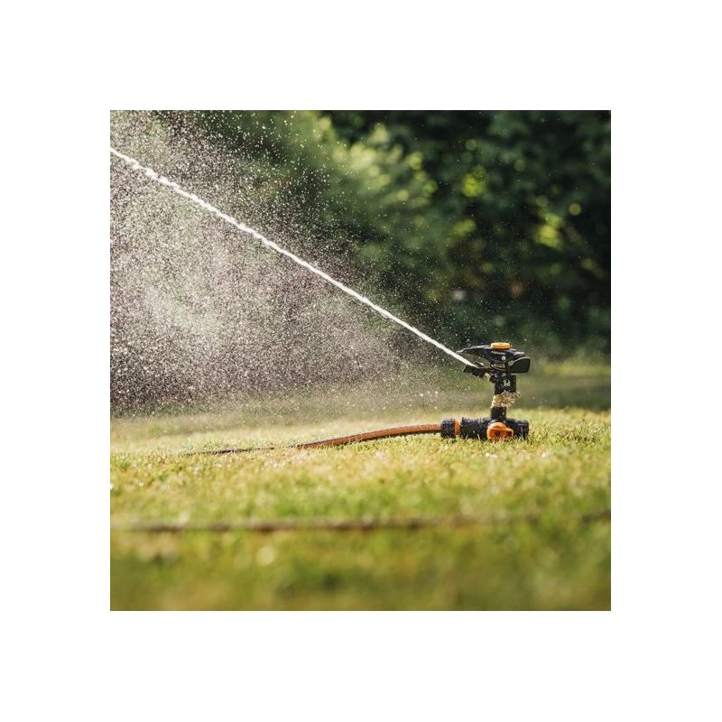 Impulsa smidzinātājs iedurams zemē ar ON-OFF vārstu