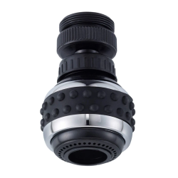 Virtuves duša ūdenstaupības melns-hroms