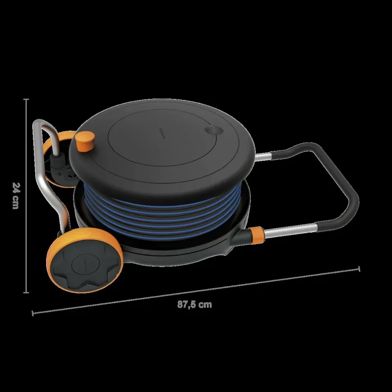 Laistymo vežimėlis su žarna Fiskars 1023643