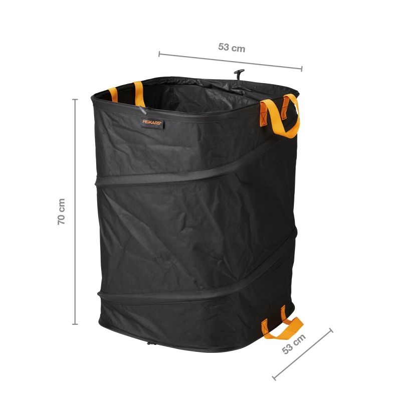 Fiskars Ergo Foldable Garden Bag M, 175 L ,1028372,